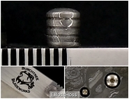 Michael Burch Stag & Damascus Swoop
